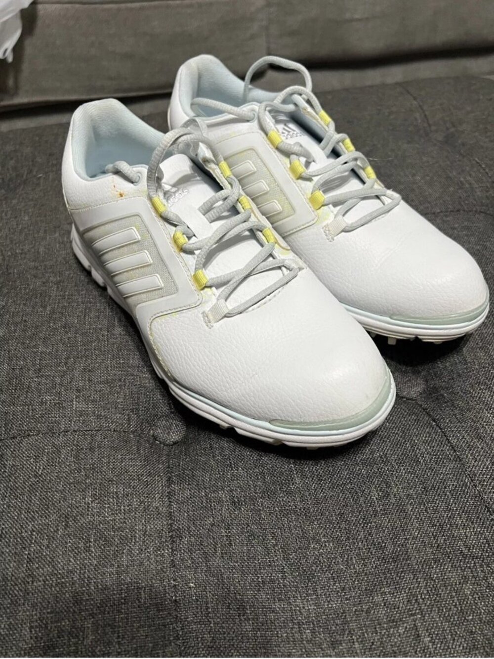 Adidas Adistar Boost Golf Shoes Women's 7.5 Spikeless Blue EUC